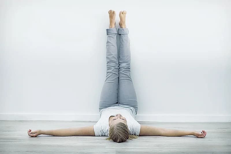Legs Up the Wall Pose